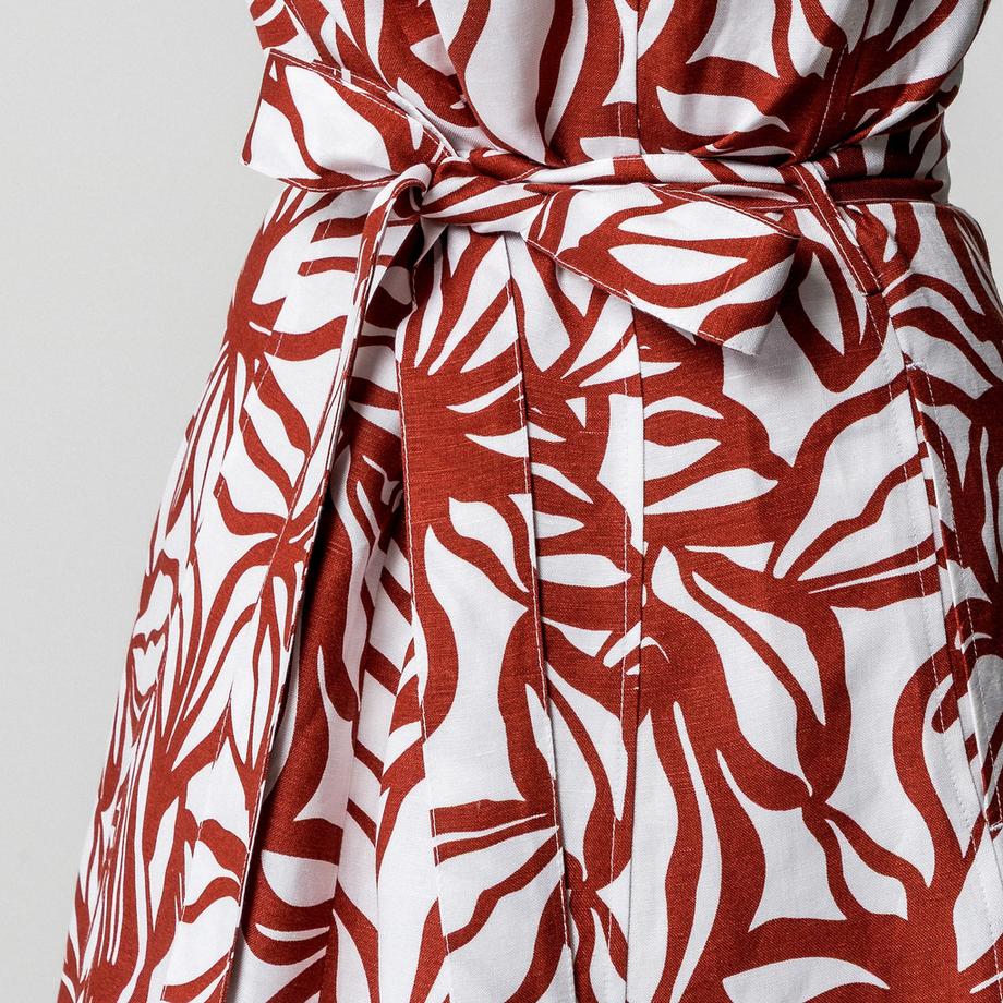 Manor Woman Abito Midi Senza Maniche Stampa Floreale  