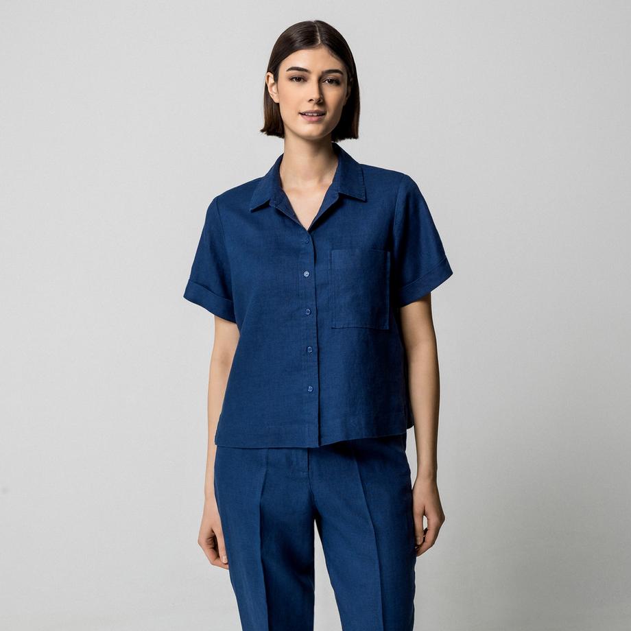 Manor Woman Chemisier Manches Courtes  