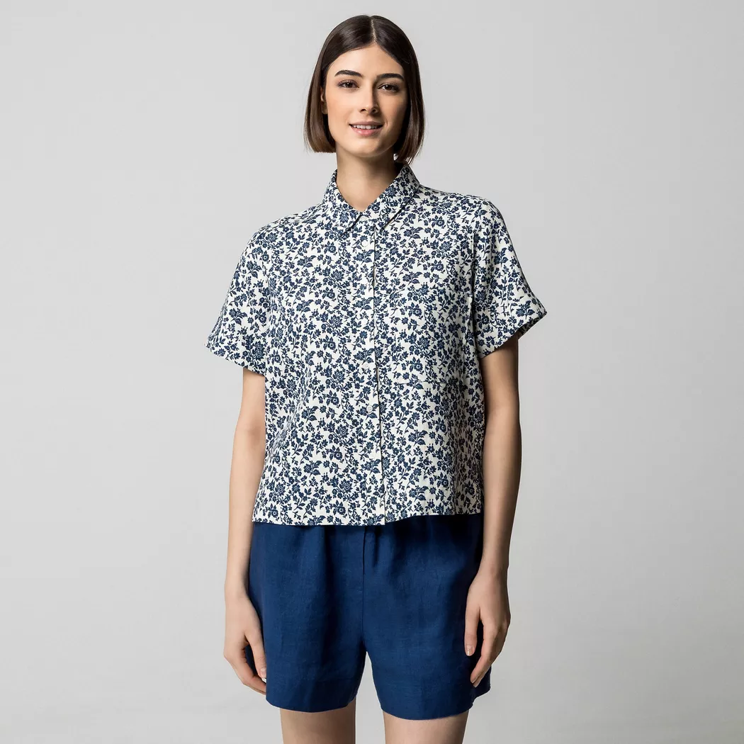 Manor Woman - Bluse, für Damen, Weiss, Größe 38 6