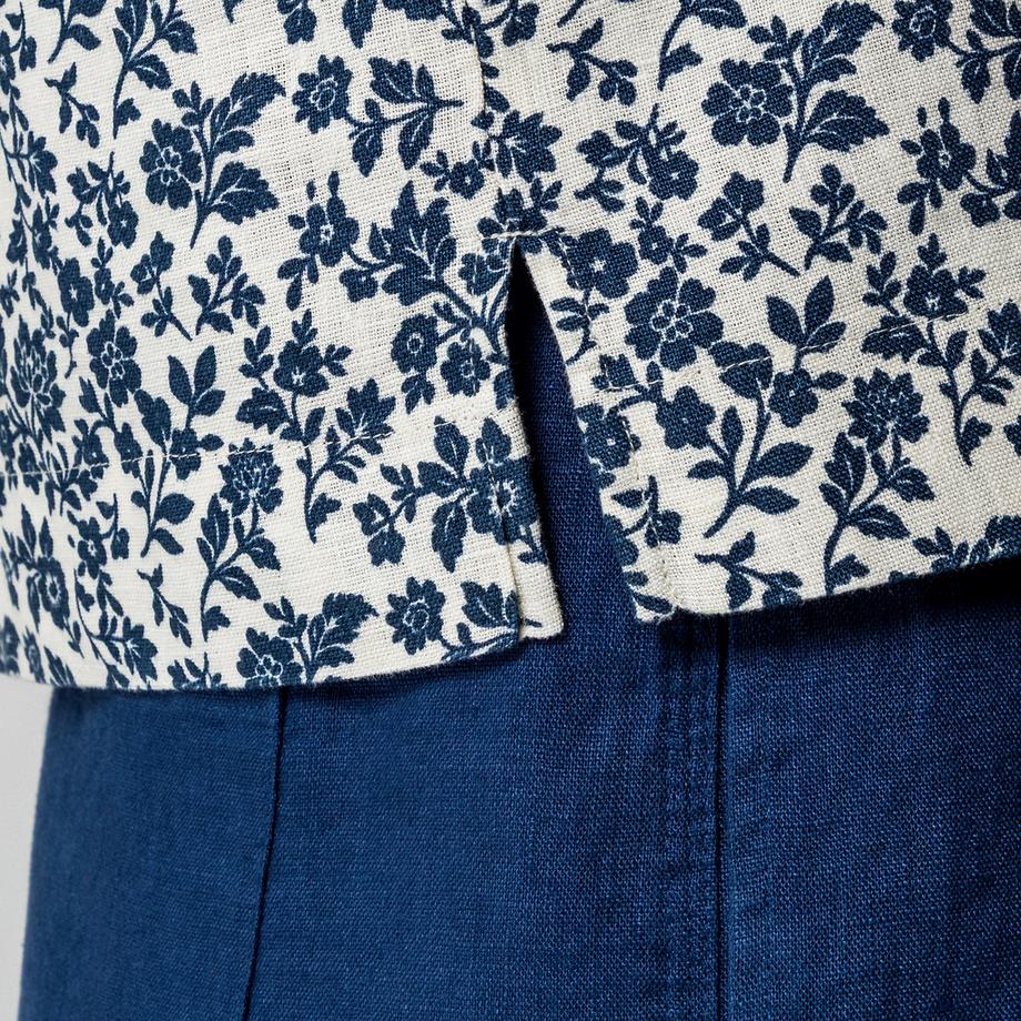 Manor Woman Chemisier à Manches Courtes à Motif Floral  