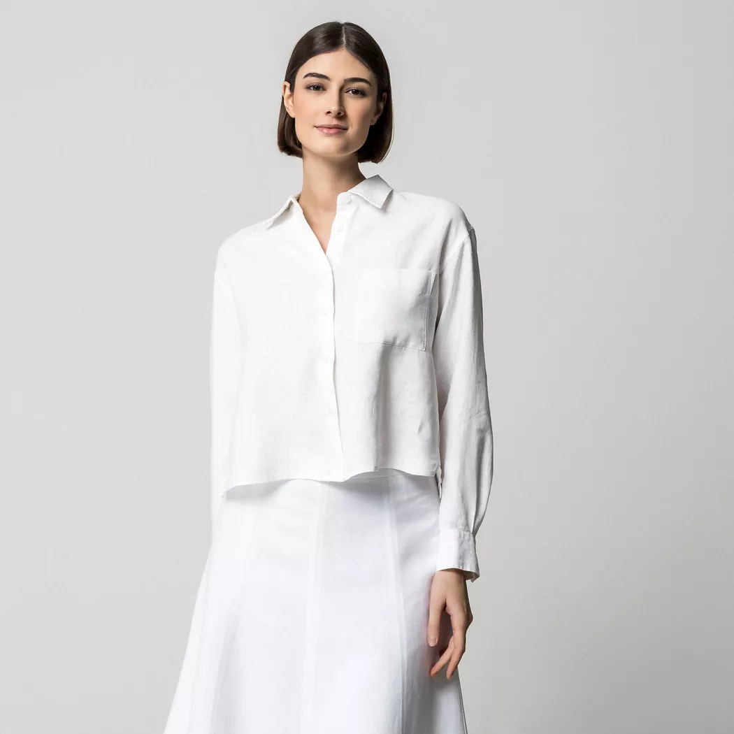 Manor Woman - Bluse, für Damen, Weiss, Größe 38 3