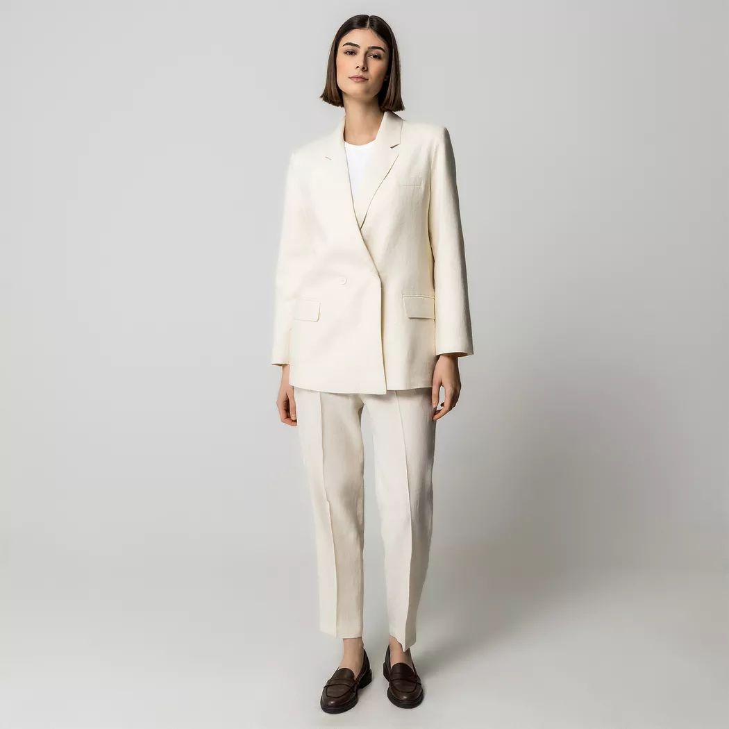 Manor Woman - Blazer, für Damen, Beige, Größe 34