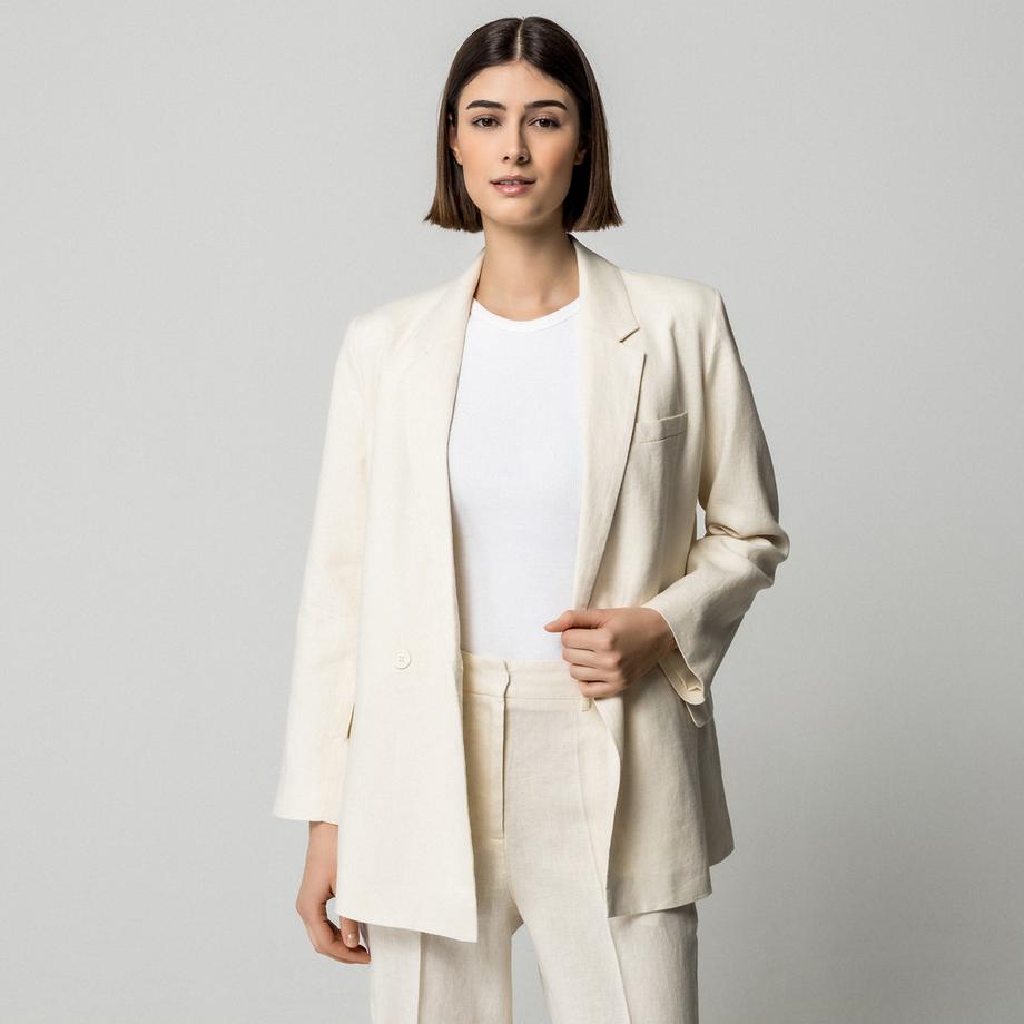 Manor Woman Doppelreihiger Relaxed Fit Blazer  