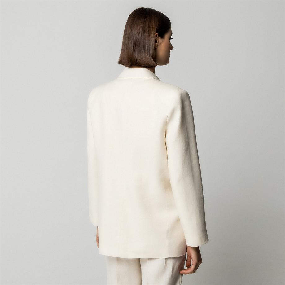 Manor Woman Doppelreihiger Relaxed Fit Blazer  