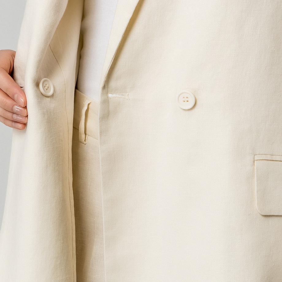 Manor Woman Doppelreihiger Relaxed Fit Blazer  