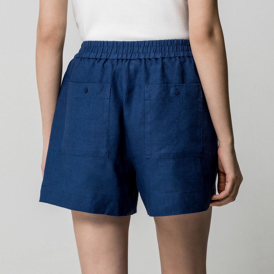 Manor Woman Short à taille élastique  