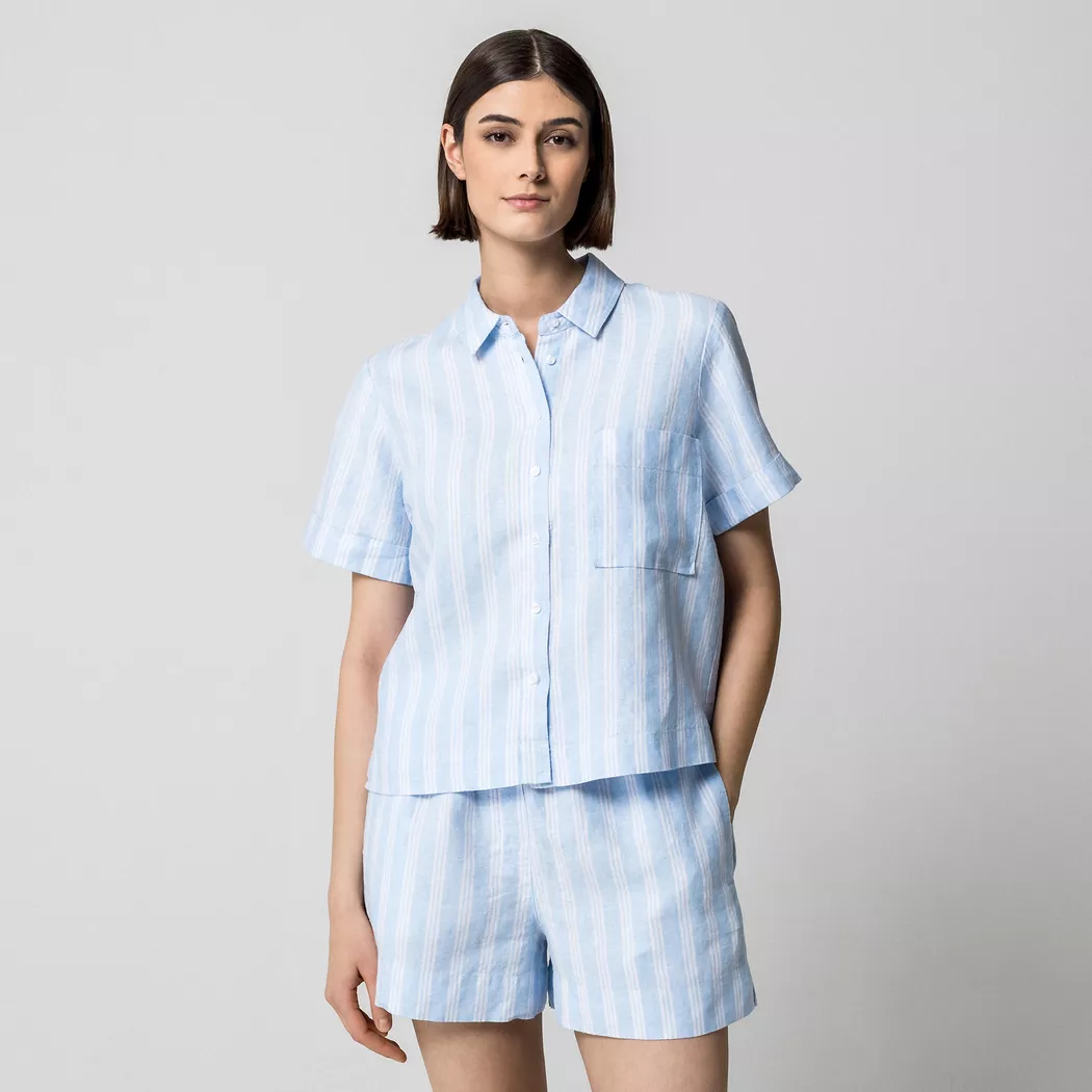 Manor Woman - Shorts, für Damen, Weiss, Größe 46