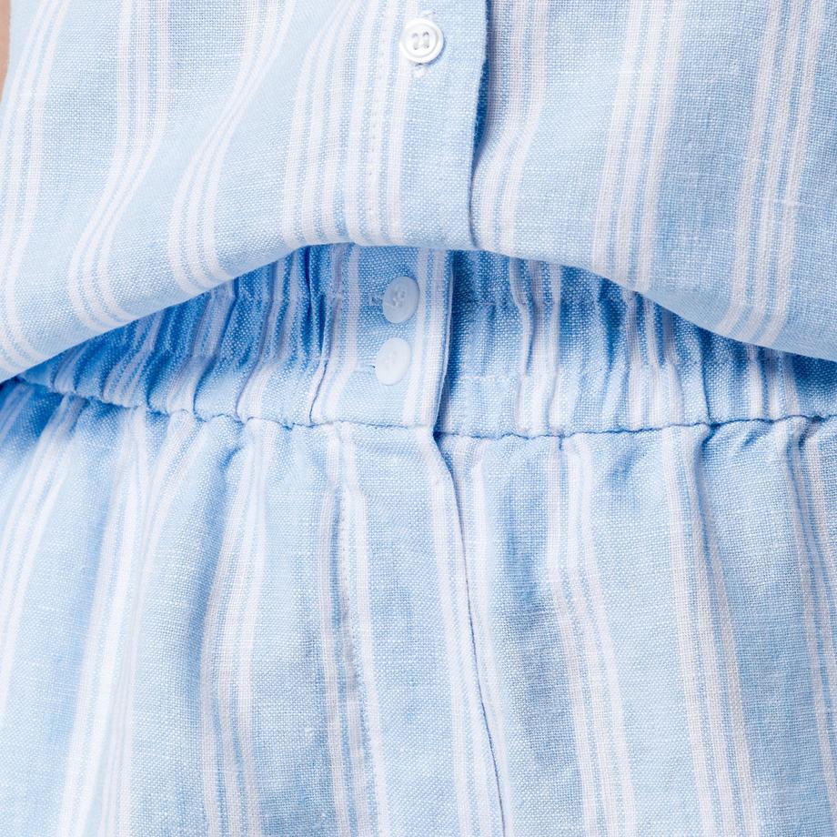 Manor Woman Short A Righe Vestibilità Rilassata  