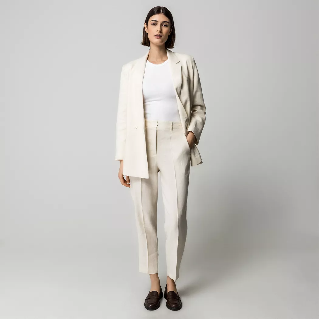 Manor Woman - Hose, für Damen, Beige, Größe 38
