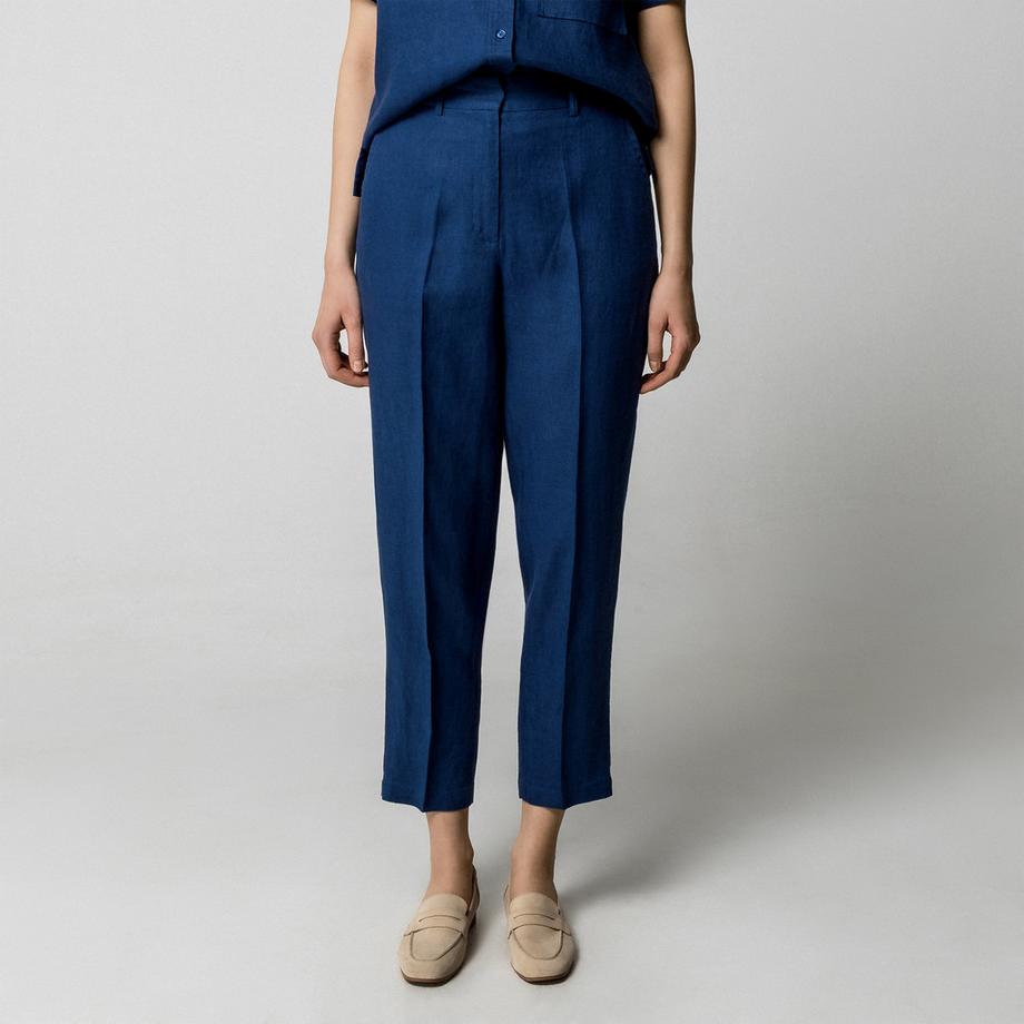 Manor Woman Pantalon Femme Coupe Droite Longueur Cheville  