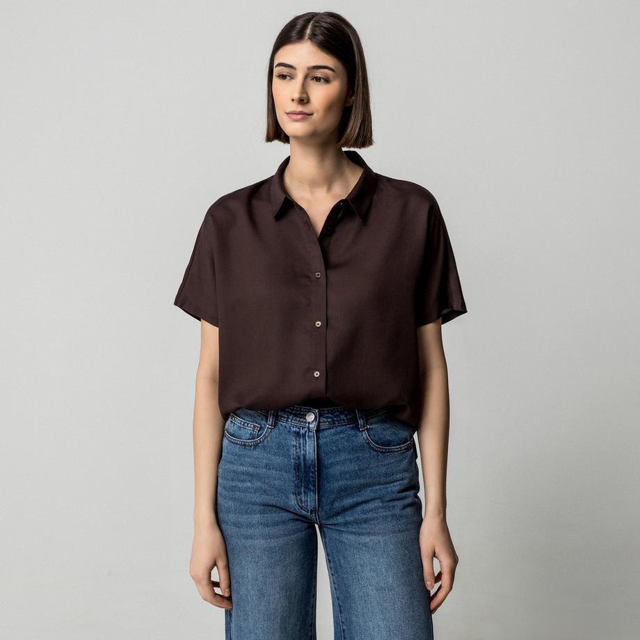 Manor Woman Camicetta a Maniche Corte  