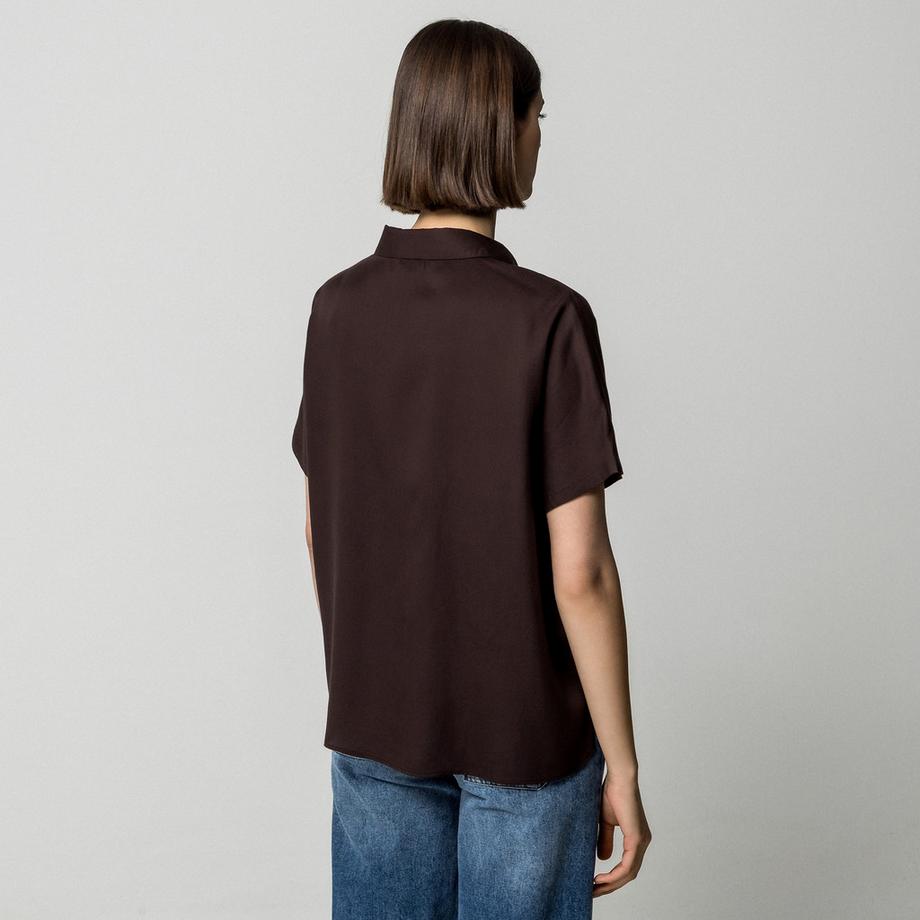 Manor Woman Camicetta a Maniche Corte  