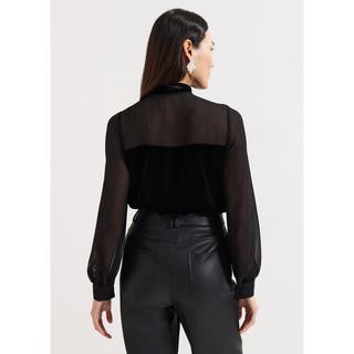 Phase Eight Raye Samtbluse mit Schluppendetail  