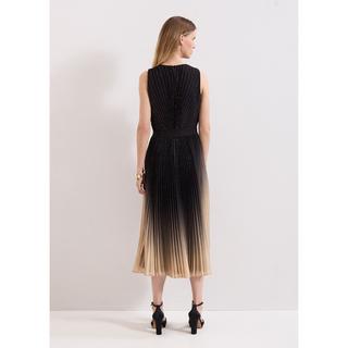 Phase Eight Abito Midi Plissettato Ombré  