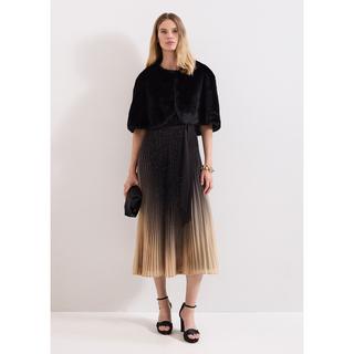 Phase Eight Abito Midi Plissettato Ombré  