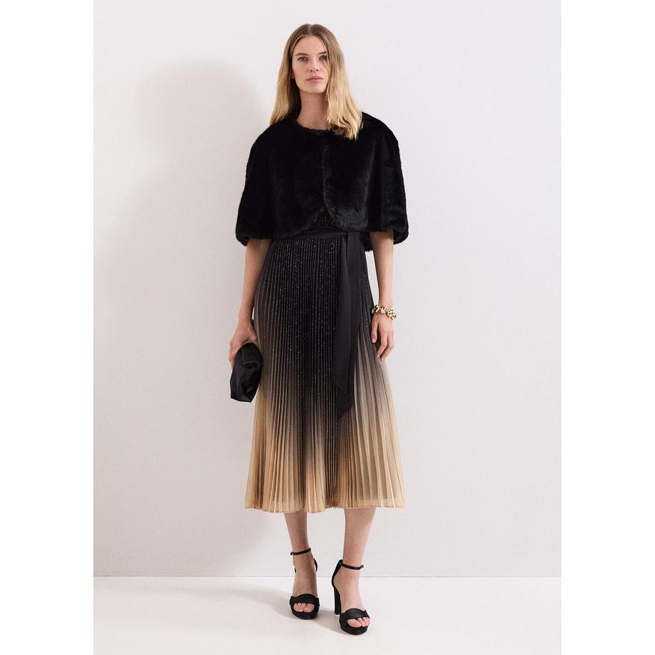 Phase Eight Ombre Plissiertes Midikleid  