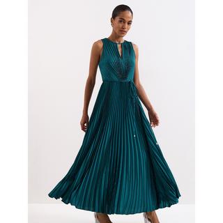 Phase Eight Simara Ärmelloses Plissiertes Maxikleid  