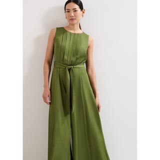 Phase Eight Ärmelloser Jumpsuit weites Bein mit Gürtel  