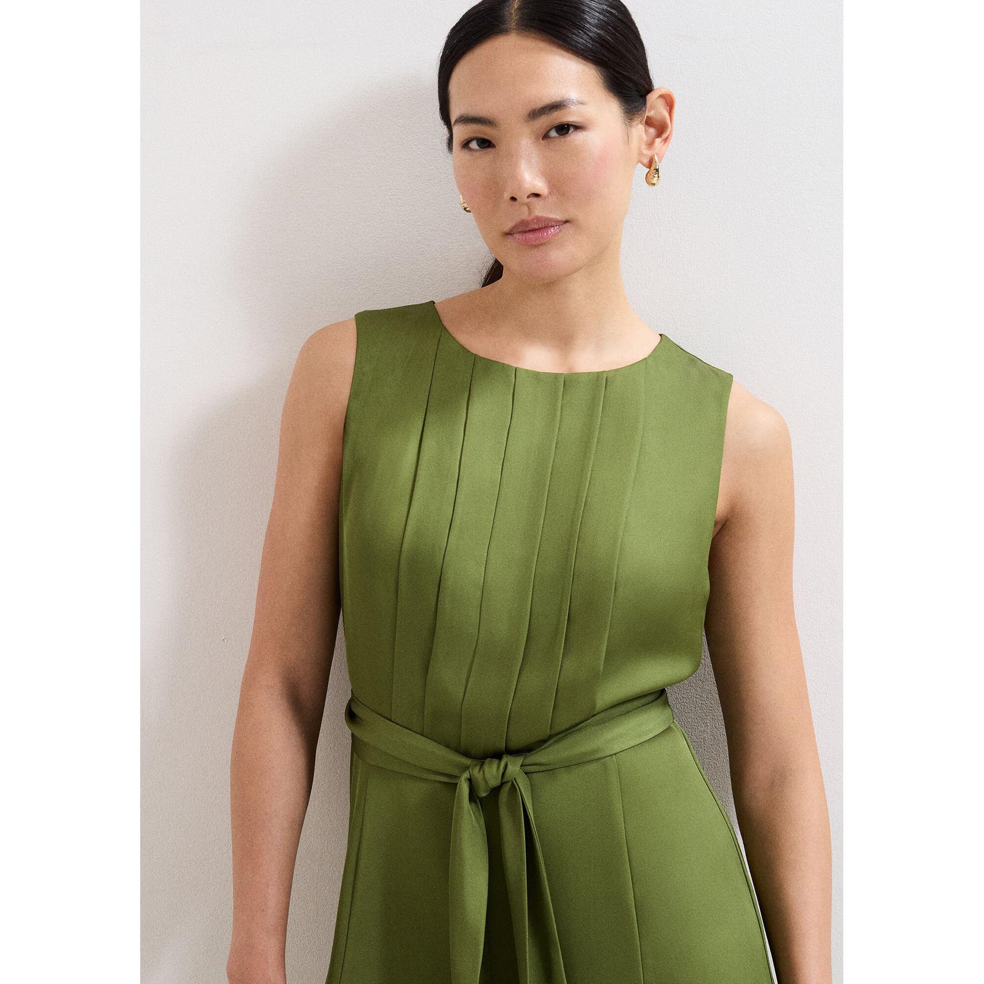 Phase Eight Ärmelloser Jumpsuit weites Bein mit Gürtel  