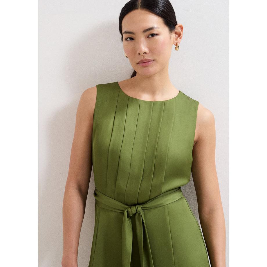 Phase Eight Ärmelloser Jumpsuit weites Bein mit Gürtel  