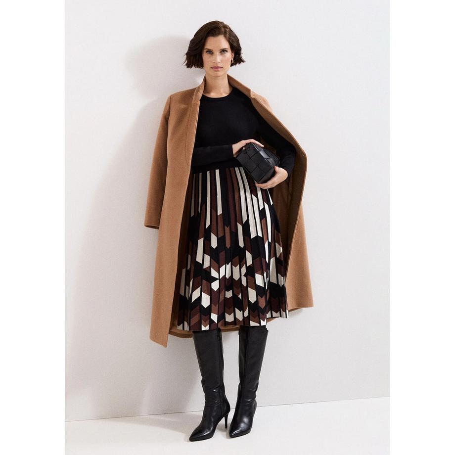 Phase Eight Maci Strickkleid Faltenrock  