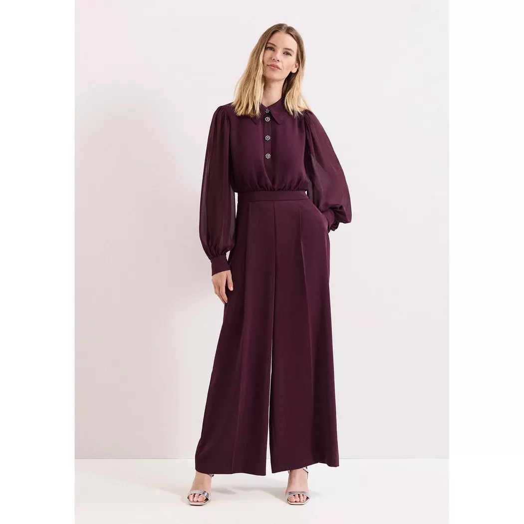 Phase Eight - Jumpsuit, für Damen, Bordeaux Größe 38