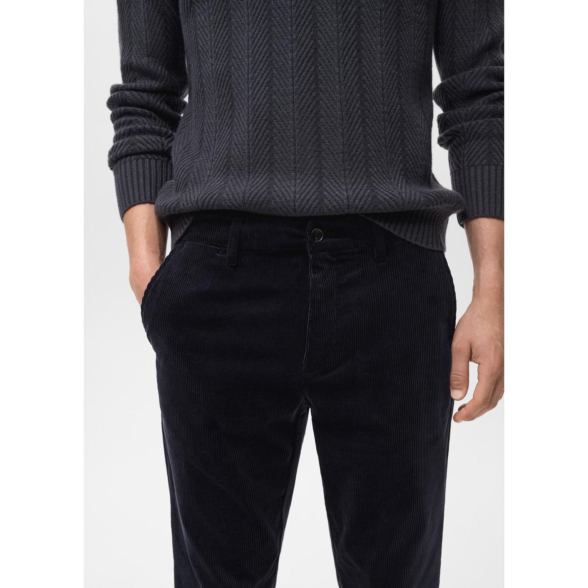 Mango Man Pantalon en velours côtelé Regular Fit  