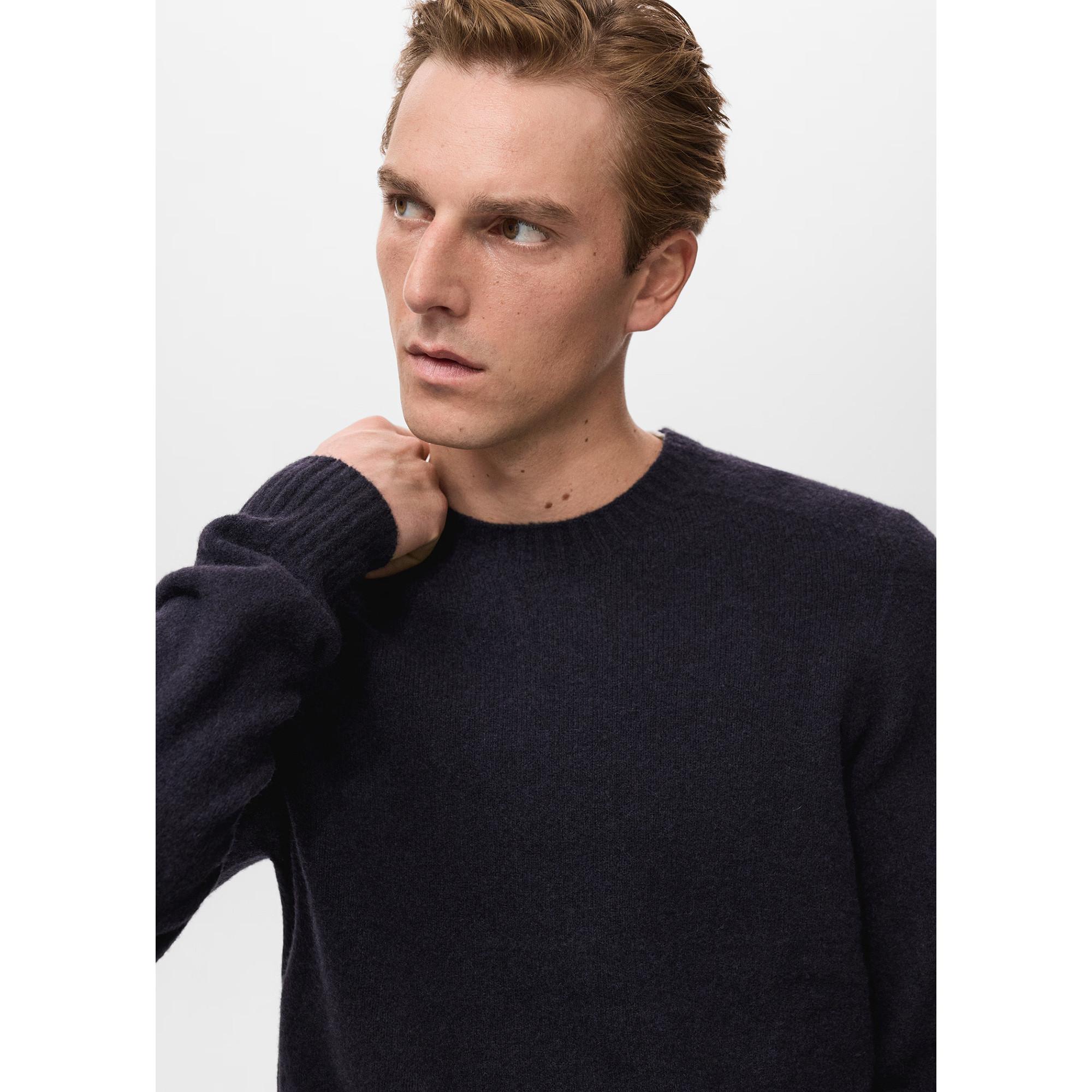 Mango Man Pull Col Rond  