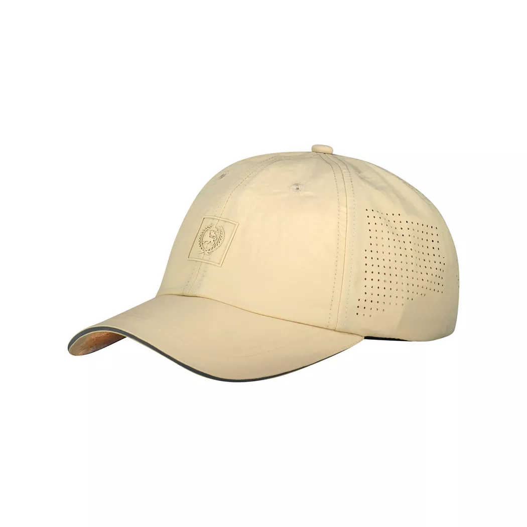 Baseball Cap LERROS "LERROS-Basecap aus Baumwolle und Leinen", Herren, Gr. Normalgrößen, soft stone, 55% Leinen, 45% Baumwolle, Caps 2
