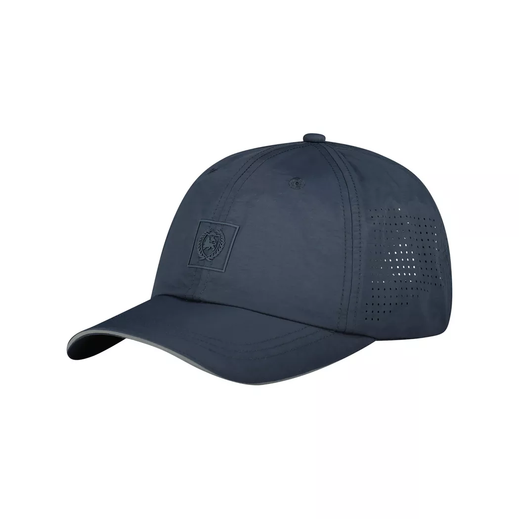 Baseball Cap LERROS "LERROS-Basecap aus Baumwolle und Leinen", Herren, Gr. Normalgrößen, classic navy, 55% Leinen, 45% Baumwolle, Caps 2