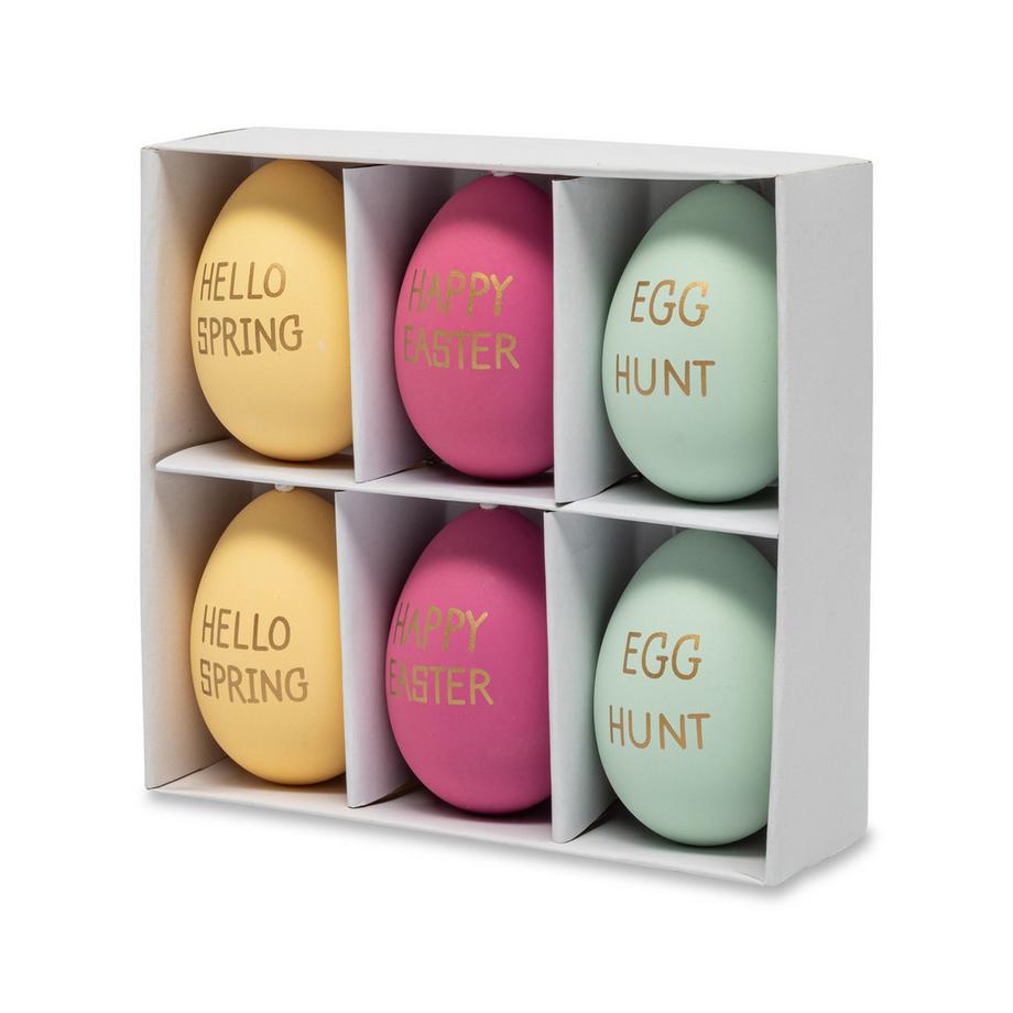 Manor Décoration de Pâques Aufhänger Ostereier 