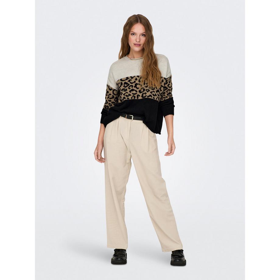 ONLY Pullover Imprimé Léopard  