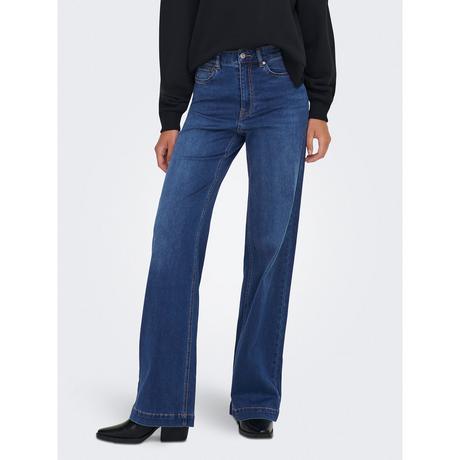 ONLY High Waist Wide Leg Jeans  