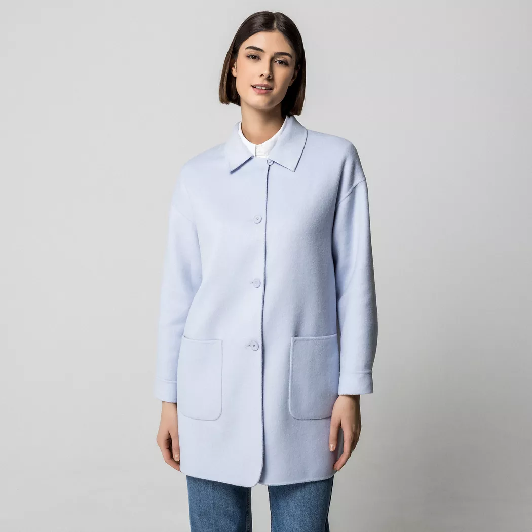 Manor Woman - Jacke, für Damen, Grau-Blau, Größe 44