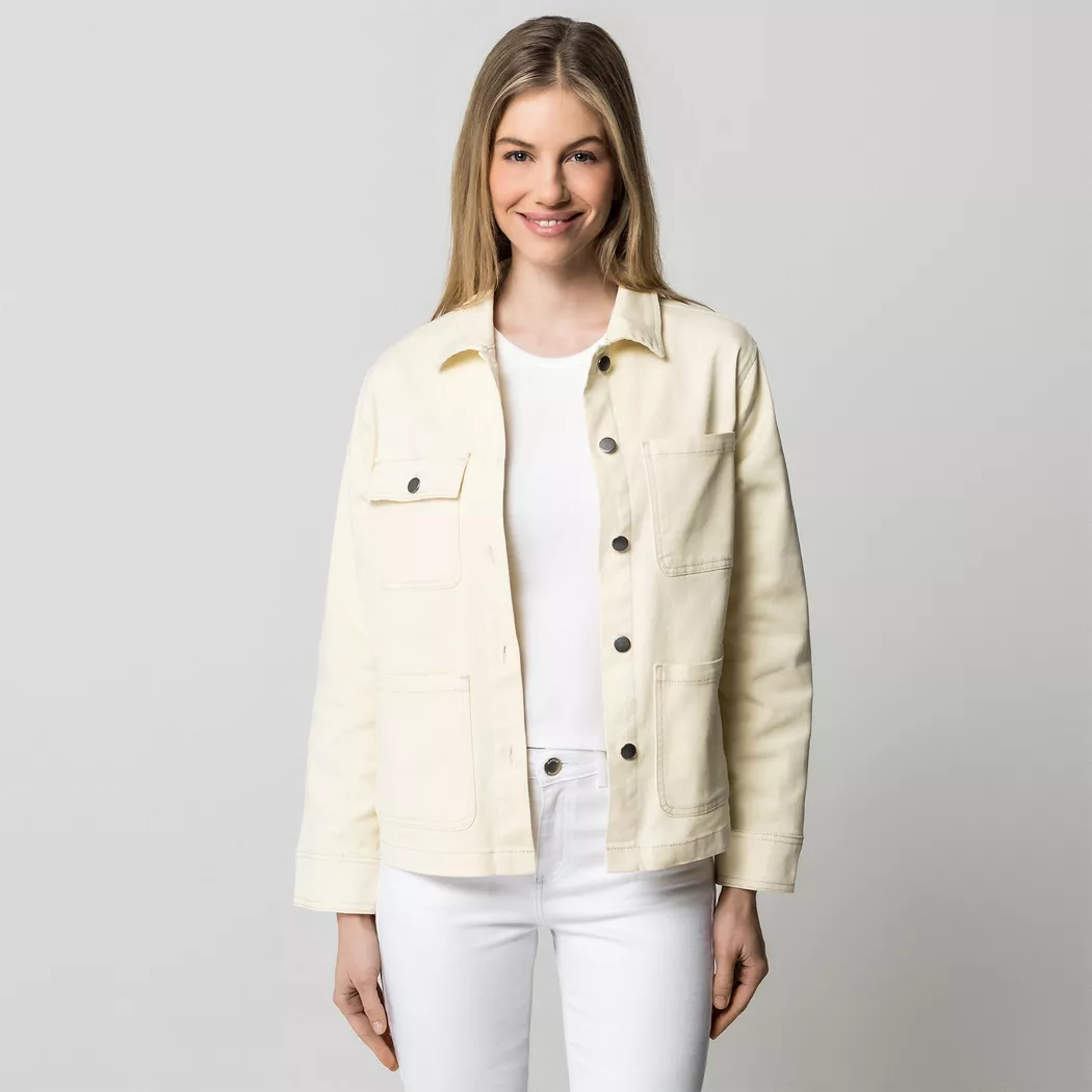 Manor Woman - Jacke, für Damen, Vanilla, Größe 40