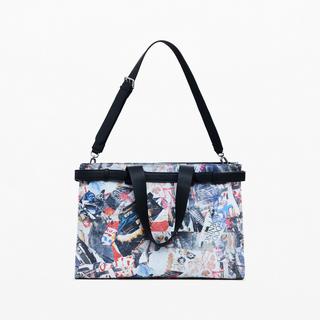 Desigual Mickey Mouse Stampa Grafica Borsa a Tracolla  