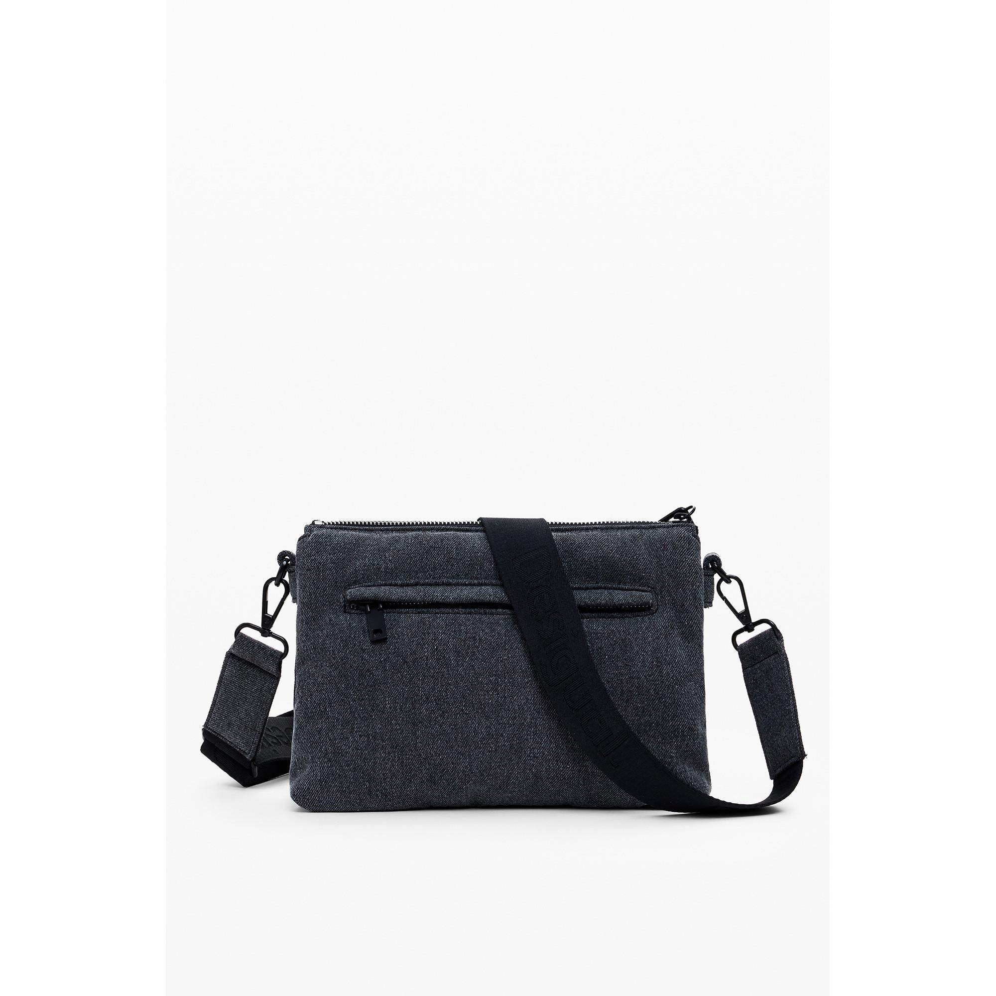 Desigual Mickey Mouse Borsa a Tracolla in Denim  