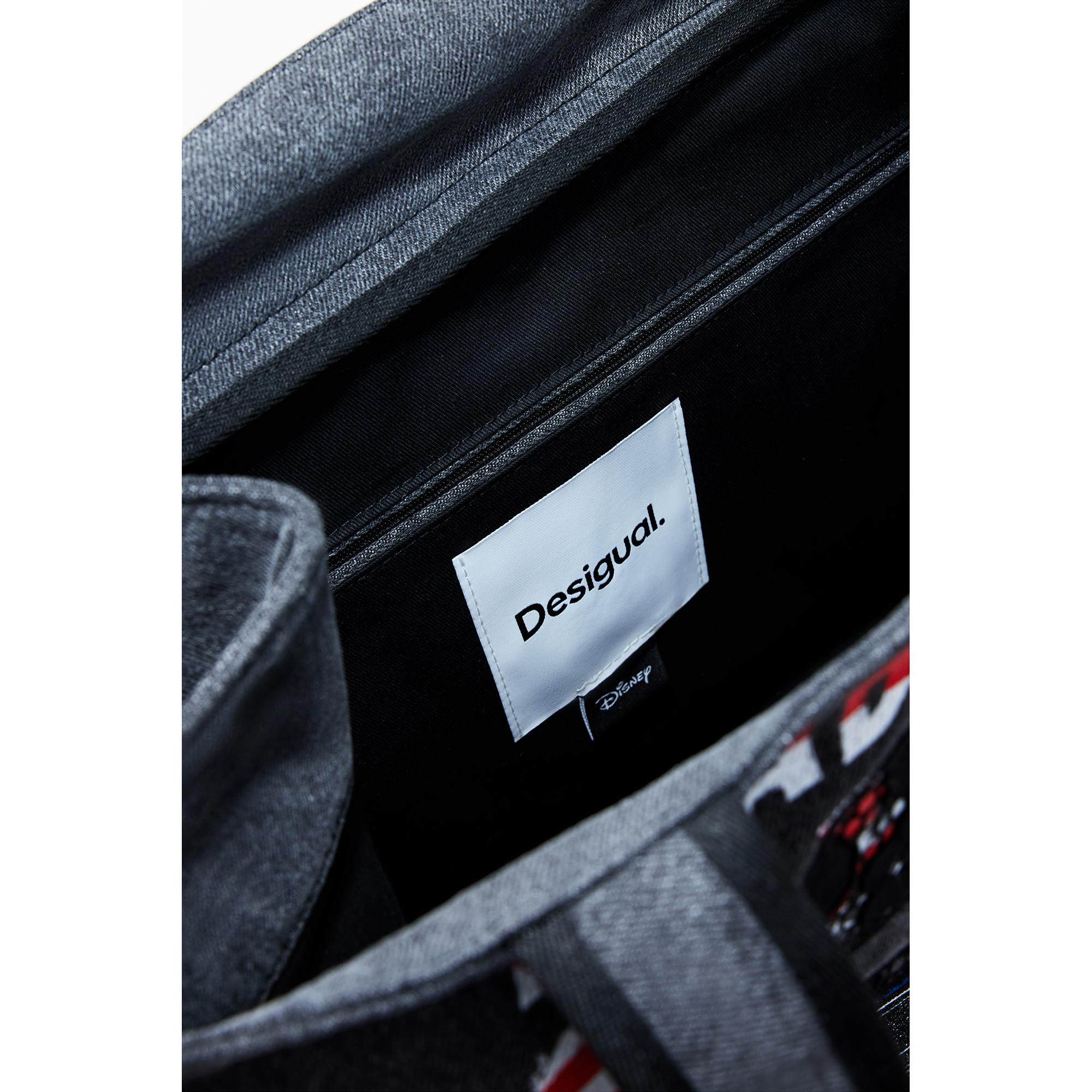 Desigual Mickey Mouse Sac Shopper en Denim  