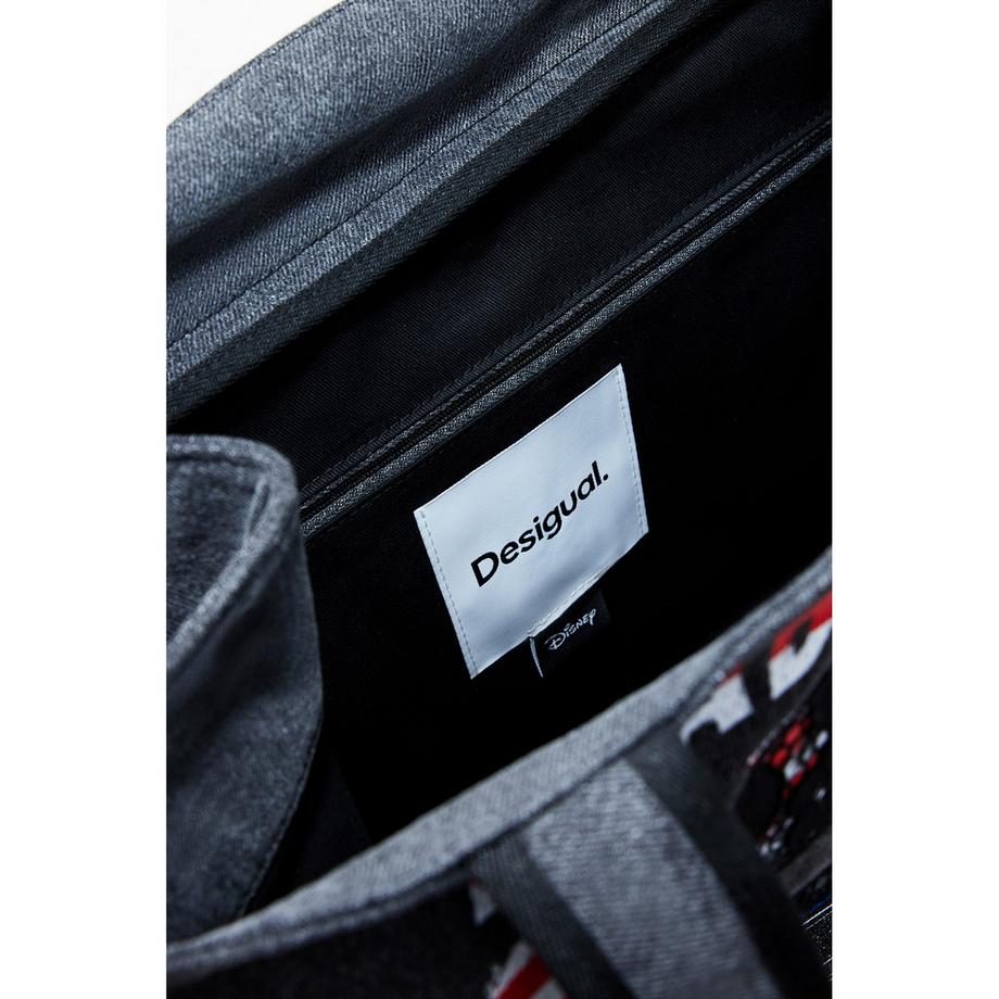 Desigual Mickey Mouse Denim Shopper Tasche  