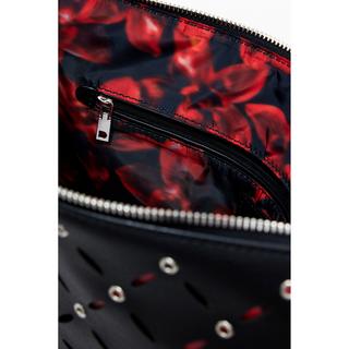 Desigual Schultertasche mit Nieten  