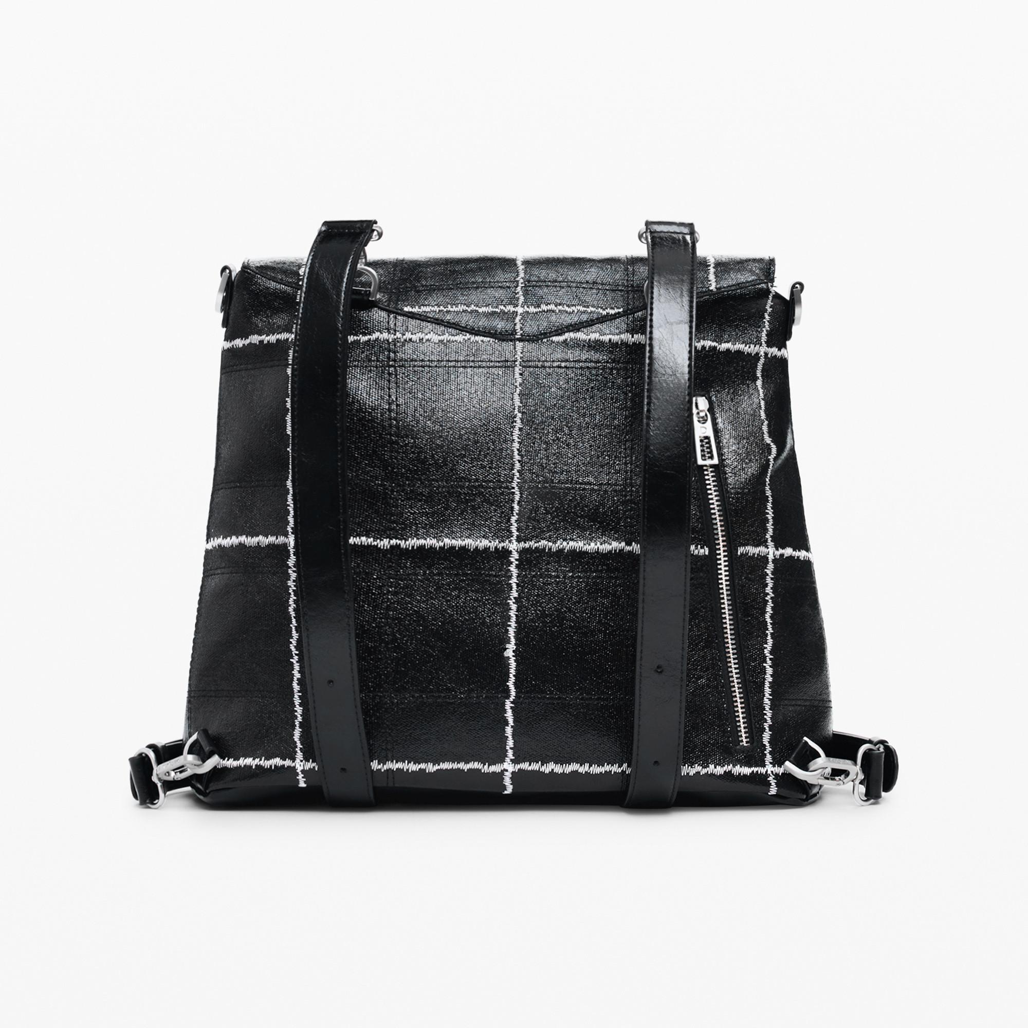 Desigual Sac à dos motif quadrillé  