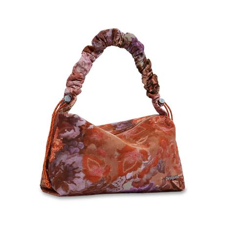 Desigual Sac à main plissé à motif floral  