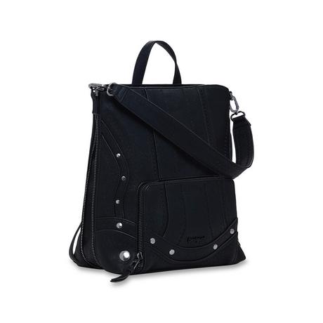 Desigual Rucksack mit Patch-Effekt und Metallnieten  