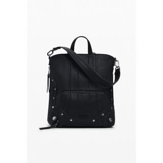 Desigual Rucksack mit Patch-Effekt und Metallnieten  