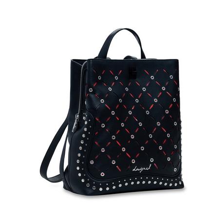 Desigual Kleiner Rucksack mit dekorativen Durchbrüchen  