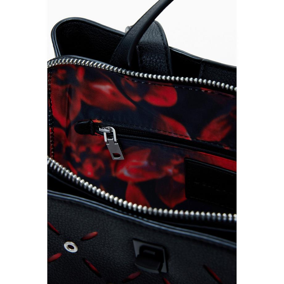 Desigual Zaino piccolo con traforature decorative  