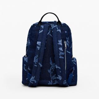 Desigual Sac à dos Denim Floral  