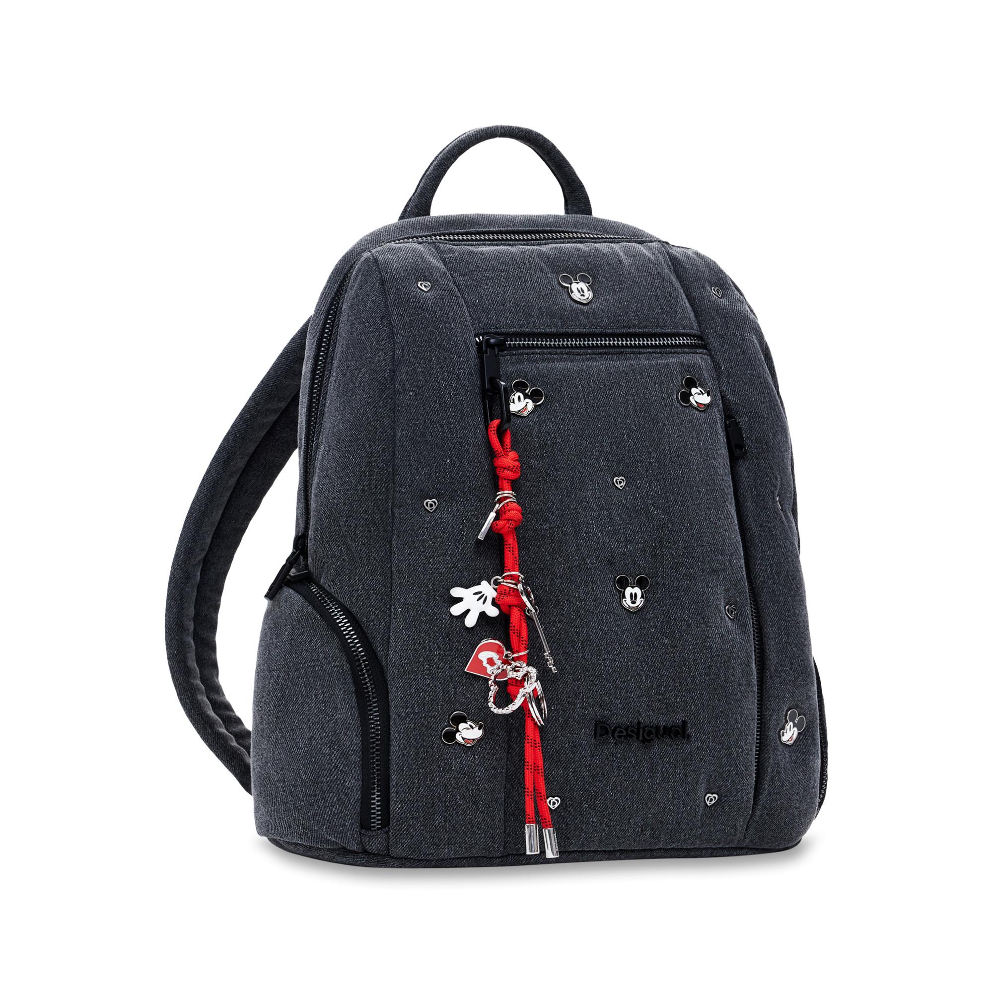 Desigual Mickey Mouse Sac à dos en jean  
