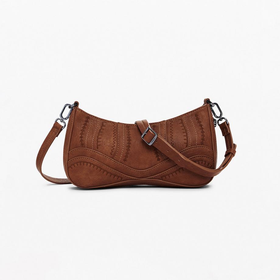 Desigual Borsa a Tracolla Effetto Patch  