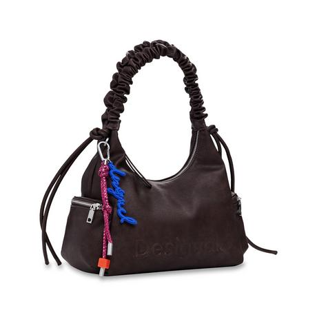 Desigual Borsa a mano con manico arricciato  